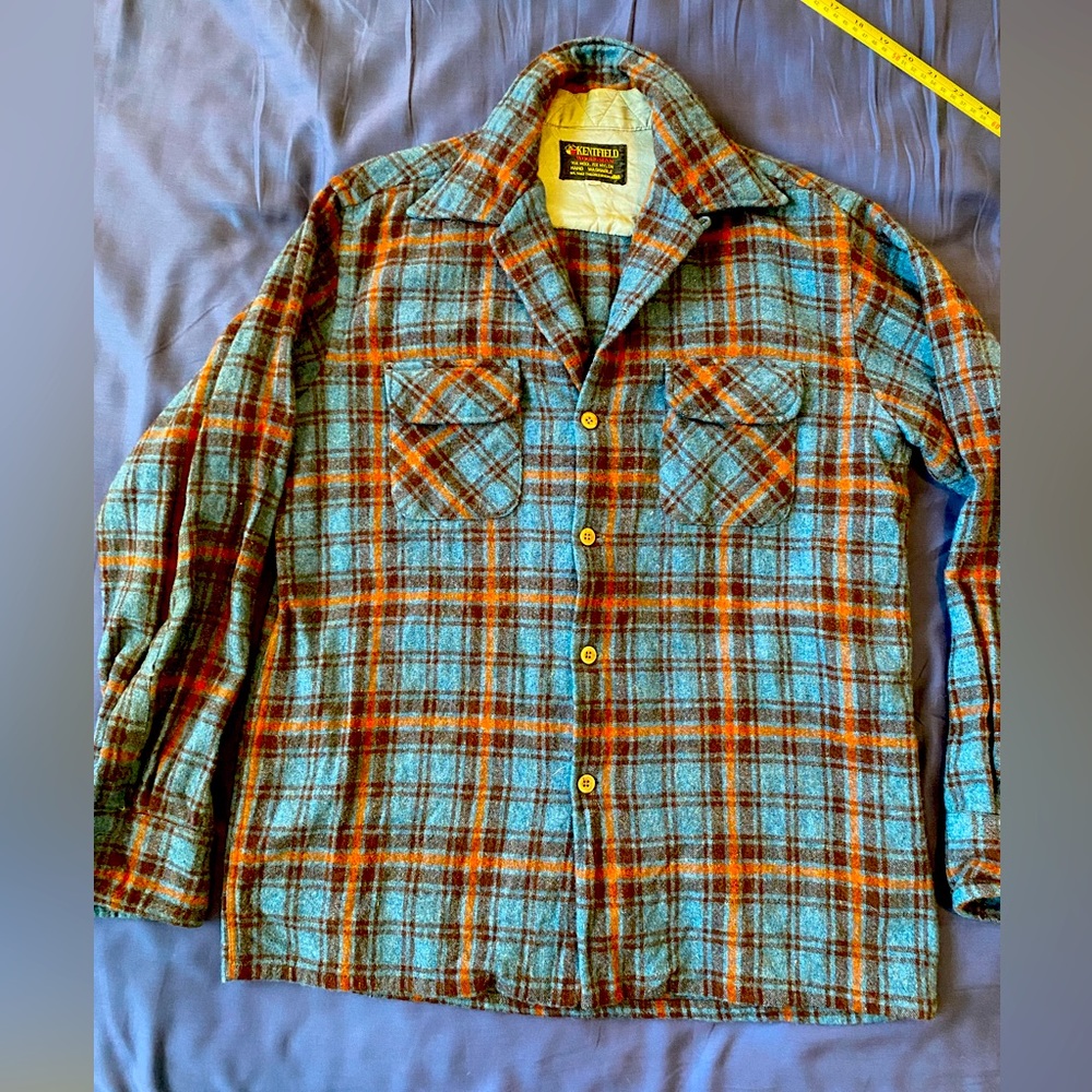 Vintage  kentfield wool shirt